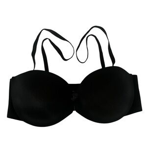 VICTORIA’S SECRET black strapless bandeau bra. The Bench 2-in-1 Strap/less Bra